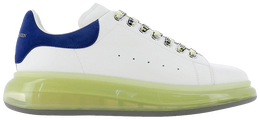 Кроссовки Alexander McQueen Oversized Sneaker 'Clear Sole - Indigo Yellow', белый 604232 whxma 9433 | clear sole - indigo yellow
