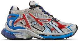 Кроссовки Balenciaga Runner Sneaker 'Grey Red Blue', серый 677403 w3rb6 1264 | grey red blue