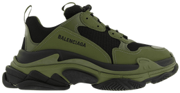 Кроссовки Balenciaga Triple S Sneaker 'Black Khaki', зеленый 536737 w2ca1 1033 | black khaki