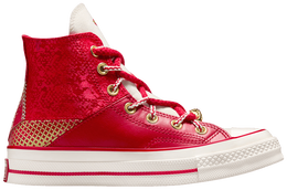 Кроссовки Converse Chuck 70 High 'Lunar New Year - Enamel Red Snakeskin', красный a13349c | lunar new year - enamel red snakeskin