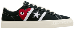 Кроссовки Converse Comme des Garçons PLAY x One Star Academy Pro 'Black Egret', черный a09870c | black egret