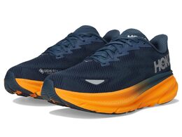 Кроссовки Hoka Clifton 9 GTX, цвет Stormy Skies/Orange Zest 9874960 | stormy skies/orange zest