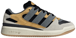 Кроссовки Adidas Forum Puffed 'Black Oat Off White', серый js3158 | black oat off white