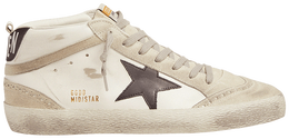 Кроссовки Golden Goose Mid Star 'White Black', белый gmf00122 f001487 10599 | white black