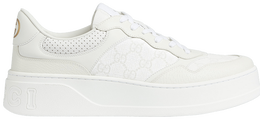 Кроссовки Gucci GG Canvas Trainer 'White Grey', белый 669582 aacv2 9048 | white grey