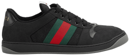 Кроссовки Gucci GG Screener 'GG Canvas - Black Green Red', черный 576223 fad94 1058 | gg canvas - black green red