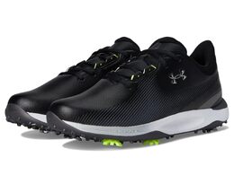 Кроссовки Under Armour Drive Fade Golf Shoes, цвет Black/Black/Metallic Silver 9978374 | black/black/metallic silver
