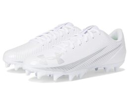 Кроссовки Under Armour Blur Select Football Cleats, цвет White/Metallic Silver/Metallic Silver 9978380 | white/metallic silver/metallic silver