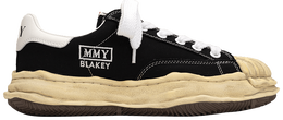 Кроссовки Maison Mihara Yasuhiro Blakey OG Dyed Sole Canvas Low 'Black', черный a13fw728 blk | black