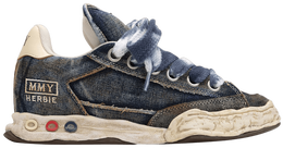 Кроссовки Maison Mihara Yasuhiro Herbie Puffer OG Sole Washed Denim Low 'Blue', синий a13fw720 blu | blue