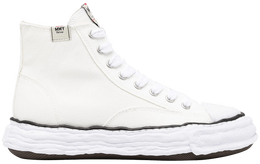 Кроссовки Maison Mihara Yasuhiro Peterson 23 OG Sole Canvas High 'White', белый a11fw701 wht | white