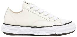 Кроссовки Maison Mihara Yasuhiro Peterson OG Sole Leather Low 'White', белый a11fw704 wht | white