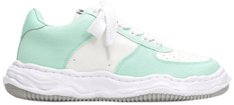 Кроссовки Maison Mihara Yasuhiro Wayne OG Sole Canvas Low 'Blue White', синий a10fw720 blu wht | blue white