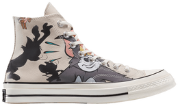 Кроссовки Converse Tom & Jerry x Chuck Taylor All Star High 'Egret', кремовый a15111c | egret
