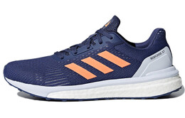 Кроссовки для бега Response женские с низким верхом темно-синие/оранжевые Adidas cp8686