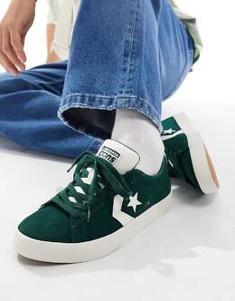Кроссовки PL Vulc Pro зеленого цвета Converse 134146942 | green