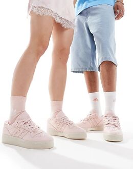 Кроссовки Rivalry Lux Low песочно-розового цвета Adidas 134861851 | lpink