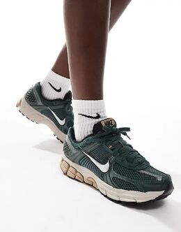 Кроссовки Zoom Vomero 5 темно-зеленого и серебристого цветов Nike 135765017 | dark green