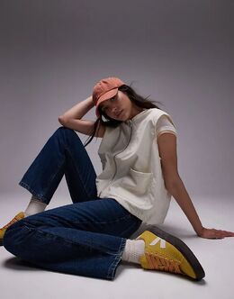 Кроссовки Campo Bold Suede желтого цвета Veja 137032830 | yellow