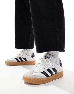 Кроссовки Samba XLG белого цвета Adidas 138322572 | white