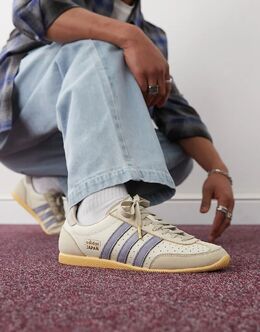 Кроссовки Japan в бело-синем цвете Adidas 138323098 | white