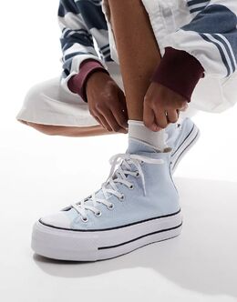 Кроссовки Chuck Taylor All Stars Lift нежно-голубого цвета Converse 139009179 | mid blue