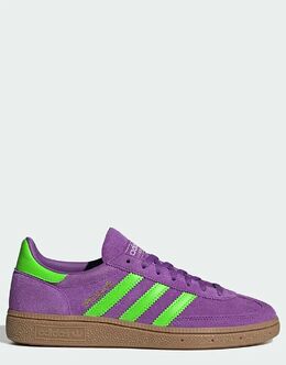 Фиолетовые кроссовки Handball Spezial Adidas 140626235 | active purple / solar green /