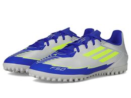 Кроссовки Unisex Adidas F50 Club Turf Messi, цвет Silver Metallic/Solar Yellow/Lucid Blue 9953615 | silver metallic/solar yellow/lucid blue