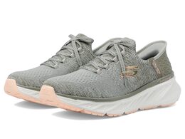 Кроссовки Skechers Edgeride Hands Free Slip - INS, цвет Green Orange 9973039 | green orange