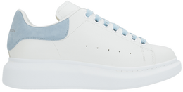 Кроссовки Alexander McQueen Wmns Oversized Sneaker 'White Powder Blue' 2024, белый 553770 wief1 9412 | white powder blue 2024