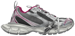 Кроссовки Balenciaga Wmns 3XL Sneaker 'Worn-Out - Grey Pink', серый 734731 w3xl5 1895 | worn-out - grey pink