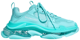 Кроссовки Balenciaga Wmns Triple S Sneaker 'Clear Sole - Light Blue', синий 544351 w2ga1 4590 | clear sole - light blue