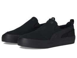 Туфли Puma Court Classic Vulc Slip On Sneakers, цвет Puma Black/Puma Black 10003042 | puma black/puma black