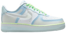 Кроссовки Nike Serena Williams Design Crew x Wmns Air Force 1 '07 'Psychic Blue', белый hj4399 400 | psychic blue
