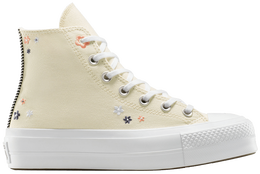 Кроссовки Converse Wmns Chuck Taylor All Star Lift Platform High 'Petite Petals - Light Dune', кремовый a14265c | petite petals - light dune