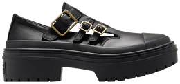 Кроссовки Converse Wmns Chuck Taylor All Star Lugged Heel Mary Jane Platform Low 'Black Gold', черный a10616c | black gold