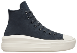 Кроссовки Converse Wmns Chuck Taylor All Star Move Platform High 'Colorful Suede - Shadow Woods', синий a11146c | colorful suede - shadow woods