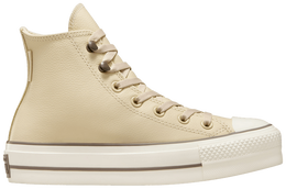 Кроссовки Converse Wmns Chuck Tayor All Star Lift Platform High 'Weatherized Leather - Miso Glaze', кремовый a11158c | weatherized leather - miso glaze