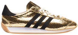 Кроссовки Adidas Wmns Country OG 'Gold Metallic Black', золотой jq5110 | gold metallic black