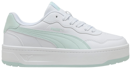 Кроссовки Puma Wmns Court Lally Skye 'White Peaceful Blue', белый 400368 05 | white peaceful blue