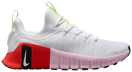 Кроссовки Nike Wmns Free Metcon 6 'White Bright Crimson Pink Foam', белый ib4526 100 | white bright crimson pink foam