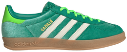 Кроссовки Adidas Wmns Gazelle Indoor 'Semi Court Green Velvet', зеленый ji2715 | semi court green velvet