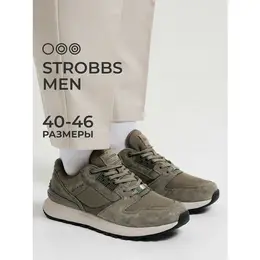 Кроссовки Strobbs, полнота 6, размер 40, хаки 103742696372