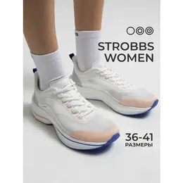 Кроссовки Strobbs, полнота 6, размер 41, белый 103742778610