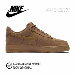 Кроссовки Nike Air Force 1 '07, полнота D, размер 42 EU, коричневый 103836465178