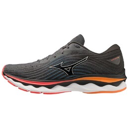 Кроссовки Wave Sky 6 мужские с низким верхом Scar черные/коричневые Mizuno j1gc220251 | scar black/brown