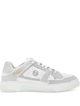 Philipp Plein leather-panelled sneakers 27508658