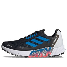 Кроссовки terrex agravic flow 2.0 gtx Adidas, черный h03184 | core black/blue rush/turbo