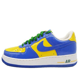 Кроссовки air force 1 премиум Nike, белый 309096-441 | white/blue/yellow