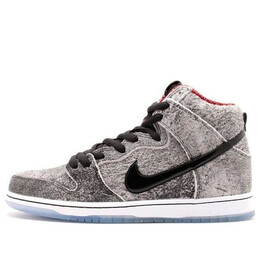 Кроссовки sb dunk high premium Nike, черный 313171-024 | black/blakc-gym red